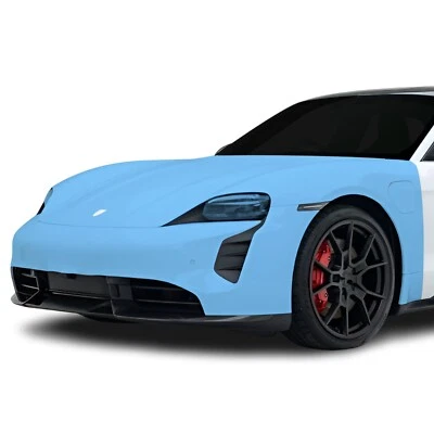 Предварительно нарезанная защитная пленка прозрачный бюстгальтер комплект PPF для Porsche Taycan GTS 2022+ - Изображение 1 из 4