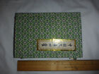 Vintage Chinese Calligraphy Set Box Kit Brushes Stone Green Case