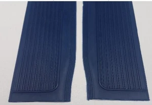 Entry Sills Rubber Skirting BLUE Set For Mercedes R107 C107 W107 NEW - Picture 1 of 4