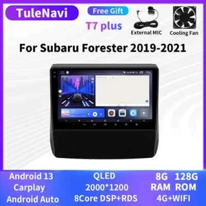 For Subaru Forester 5 2019-2021 Stereo GPS Navi Car Radio Player Android Auto 4G - Picture 1 of 31