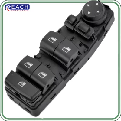 Interruptor de ventana eléctrica delantero izquierdo 61319241955 para BMW 528I 535I 550I 640I X3 M5 M6  Foto 1 de 4