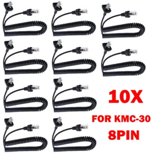 10x kabel mikrofonowy do radia DTMF Kenwood KMC-30 KMC-32 KMC-35 KMC-36 USA - Zdjęcie 1 z 16