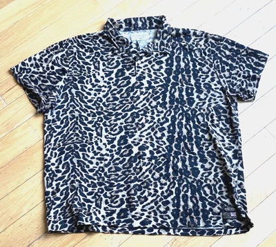 Ralph Lauren Polo Denim Supply Leopard Animal Flag Patch Aztec Western Shirt XXL - Image 1 of 4