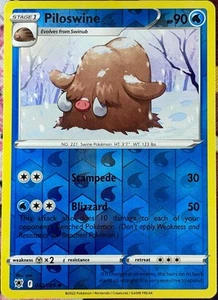 Piloswine Reverse Holo - 032/189 - Astral Radiance Pokemon 2022 - Picture 1 of 1