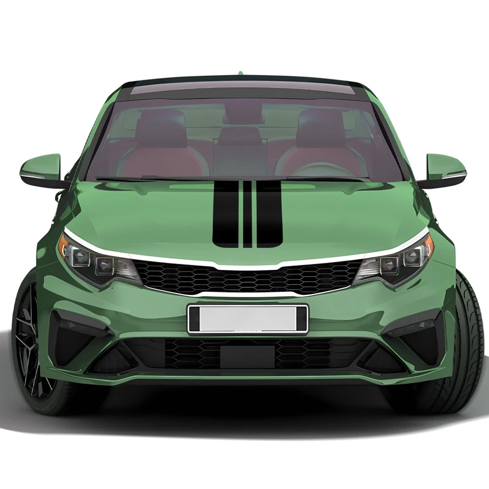 Calcomanía Adhesiva Vinilo Capó Coche Rayas Carreras para Kia Optima 2010-presente Foto 1 de 4