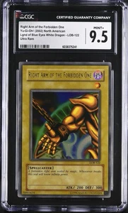 Right Arm of the Forbidden One Exodia LOB-122 UR Yu-Gi-Oh 2002 NA CGC 9.5 MINT+ - Picture 1 of 2