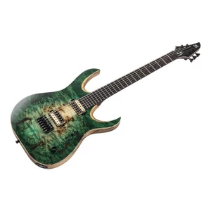 Álamo ojo personalizado Mayones Duvell 6 Elite - Trans Natural Fade Green Burst *NUEVO* - Imagen 1 de 12