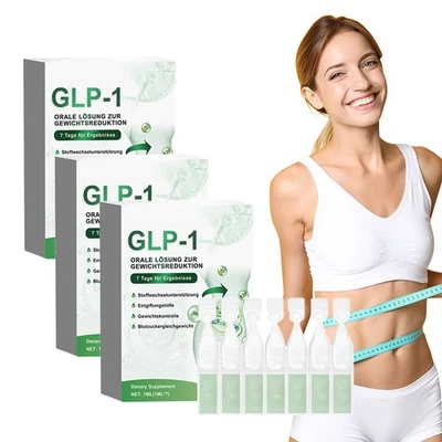 COME MOSTRATO GLP-1 SOLUZIONE ORALE PER LA RIDUZIONE DEL PESO, 7 giorni per vedere i risultati