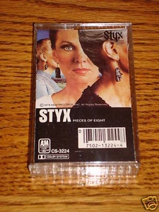 STYX PIECES OF EIGHT CASSETTE - Picture 1 of 1