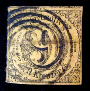 GERMANY/THURN & TAXIS - SCOTT# 46 - USED - CAT VAL $17.50 - Picture 1 of 2