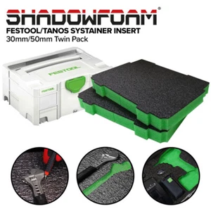 Inserto de espuma de sombra Festool/TANOS T-LOC Systainer | Espuma para cortar y pelar - Imagen 1 de 27