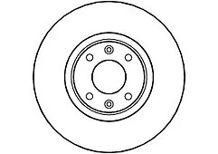 DISCO FRENO (PAR) PEUGEOT 207, CITROEN C4–2007-2014 (302mm) DELANTERO BD1264V Foto 1 de 1
