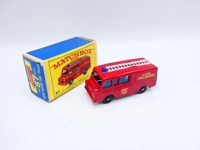 Matchbox Lesney No. 57c Land Rover Fire Truck Near Mint & Boxed - Image 1 of 4