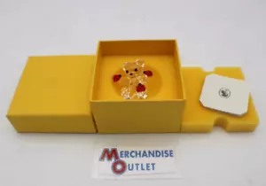 Swarovski Crystals Kris Bear Good Luck Bear Figurine – 5675983 *NEW IN GIFT BOX* - Picture 1 of 3