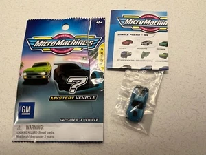 Micro Machines Series 4 Mystery Vehicle 2019 Chevrolet Corvette C7 ZRI #0382 (Ja - Picture 1 of 3