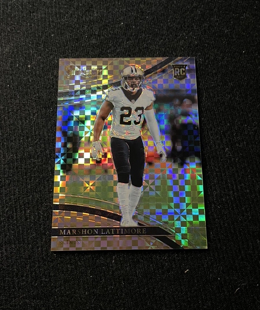 2017 Panini Select Marshon Lattimore #272 Field Level Rookie Copper Prizm /75 SP
