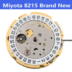 New Brand original 21 jewels gold Miyota 8215 automatic mechanical date movement - Picture 1 of 10