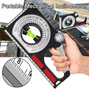 Emboadlie Portable Mechanical Inclinometer, Engineering Scale Rotary PitchFinder - Picture 1 of 11
