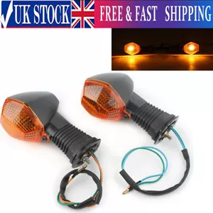 2x New Amber Turn Signal Light Indicator Lamp Fit Suzuki SV650S SV1000S DRZ400SM - Picture 1 of 12