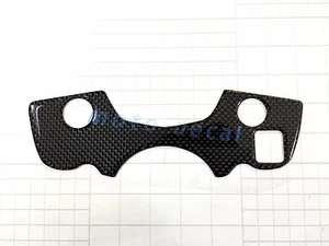 Real Carbon Fiber Pad Triple Clamp Yoke 3D Decal 2008-2017 Hayabusa GSX1300R - Picture 1 of 5