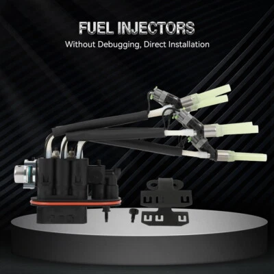 6 inyectores de combustible Spider para Chevrolet Silverado GMC Sierra 1500 1999-2013 4,3 L Foto 1 de 4