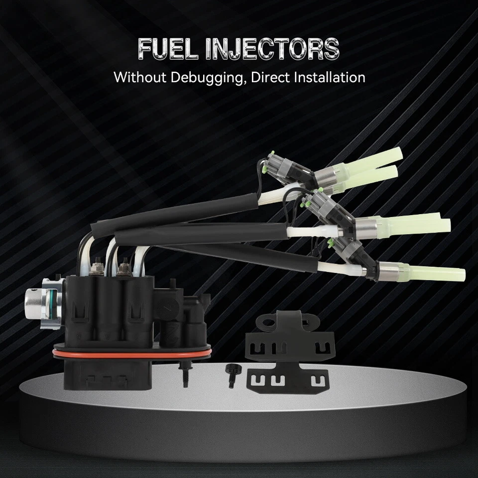 6 inyectores de combustible Spider para Chevrolet Silverado GMC Sierra 1500 1999-2013 4,3 L Foto 1 de 4