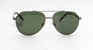 Dolce Gabbana Dg 2288 110681 Aviator Black Grey Polarized Sunglasses 59-15-145