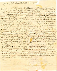 CARTA ESCRITA EN CASTELLANO 1872. COLUMBIA? - Imagen 1 de 2
