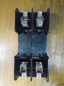 60307R Ferraz Shawmut / Mersen Time-Delay/RK1 Fuse Block, 600V, 0-30A, 2 Pole - Picture 1 of 2