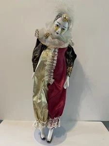 Vintage Musical Jester Puppe zum Aufziehen - Bild 1 von 3