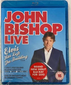 John Bishop - Live - The Elvis Has Left The Building Tour (Blu-ray) New Sealed - Picture 1 of 2