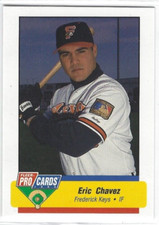 1994 Frederick Keys (Class A-Baltimore Orioles) Eric Chavez