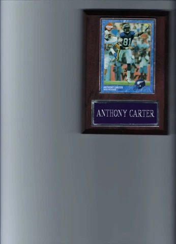 ANTHONY CARTER PLAQUE MINNESOTA VIKINGS FOOTBALL NFL   C2 Cover