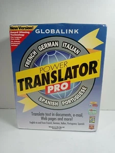 Vint Globalink Power Translator Pro French German,Italian, Spanish and Portugues - Picture 1 of 8