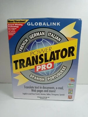 Vint Globalink Power Translator Pro French German,Italian, Spanish and Portugues - Image 1 of 4