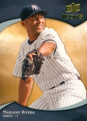 2009 Upper Deck Icons Baseball Card #75 Mariano Rivera New York Yankees - Image 1 of 2