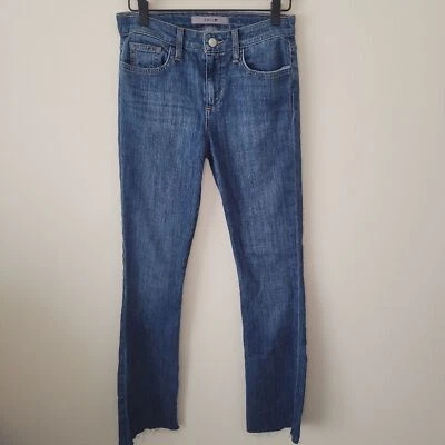 Pantalones de mezclilla para mujer Joe's Jeans Bootcut en lavado Amana dobladillo crudo talla 25 Foto 1 de 4