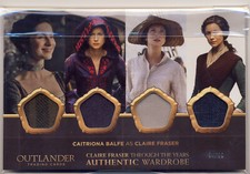2020 Cryptozoic Outlander Season 1 2 3 4 Oversized Wardrobe Card OS03 94/99