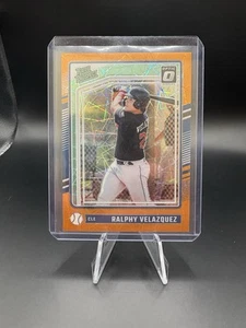 2024 Panini Donruss - Optic Rated Prospects Ralphy Velazquez #108 Orange... - Picture 1 of 2