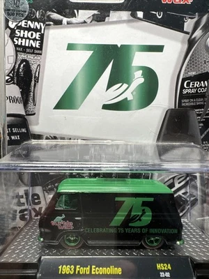 M2 MACHINES CHASE 1963 FORD ECONOLINE HS24 1/64 SCALE TURTLE WAX  1 OF 500 - Image 1 of 4