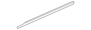 Genuine Porsche 2011-2018 Porsche Cayenne - Belt Weather-Strip 958-531-472-02 - Picture 1 of 2