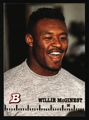 1994 Bowman #4 Willie McGinest - Image 1 of 2
