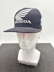 Honda New Era 9Fifty Troy Lee Designs Navy Blue Snapback Hat Cap - Picture 1 of 6