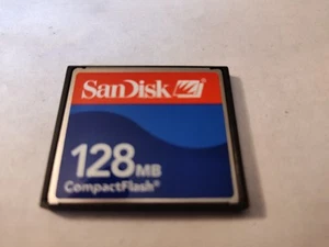 Sandisk 2GB 1GB CF Compact Flash Card 128MB Memory card - Picture 1 of 6