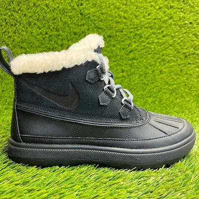 Nike Woodside Chukka 2 Mujer Talla 6 Negro Exterior Clásico Botines Clima Foto 1 de 4