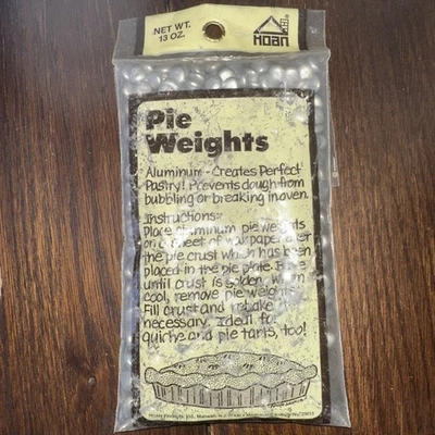 Hoan 13 Oz. Aluminum Pie Weights. Unopened  Made In USA - Image 1 of 4