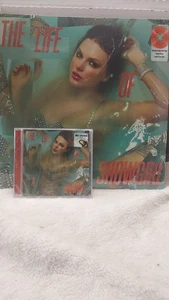 Taylor Swift - The Life of a Showgirl Orange Glitter Vinyl And CD Sealed New - Picture 1 of 7