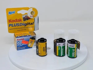 4 Stück - 400/800 ISO 35mm Filmrollen - 24 EXP Farbdruck - Kodak Fujifilm - Bild 1 von 6