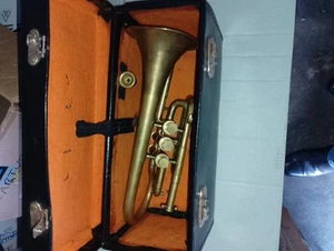 VINTAGE TROMPETE MESSING - Bild 1 von 4