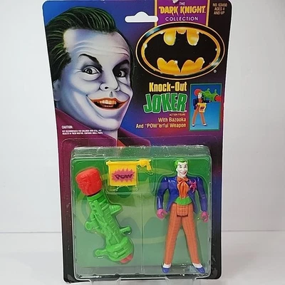 Figura Kenner Batman The Dark Knight Collection 1990 sin usar, en caja 4" Knock Out Joker Foto 1 de 4
